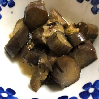 生姜香る茄子の揚げ浸し